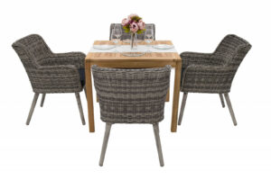 Teak kerti elrendezés VICTORIA QUATRO 1+4