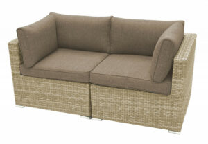 Rattan 2 darabos pad SEVILLE (bézs)