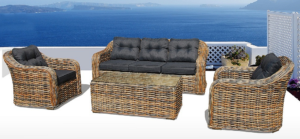 Rattan szett CORDOBA (INGYENES párnák)