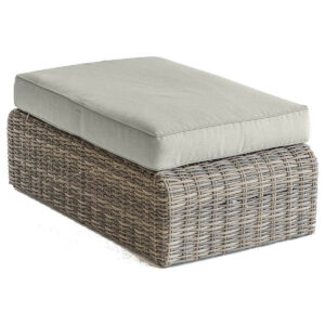 Rattan asztal / széklet 105 x 60 cm BORNEO (barna)