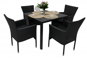 Kerti rattan szett PALERMO MINI 1+4