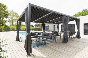 Kerti alumínium pavilon LUXURY 6x3